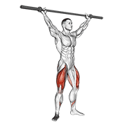 barbell overhead squat