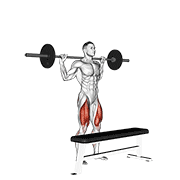 barbell step-up